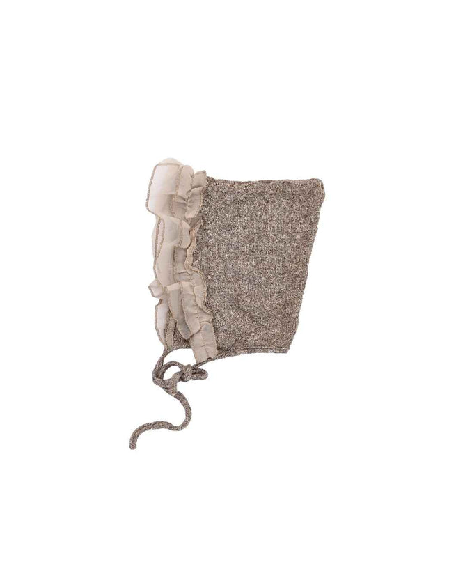 kids atelier sweet cactus Brown Ruffle 3-Piece Set