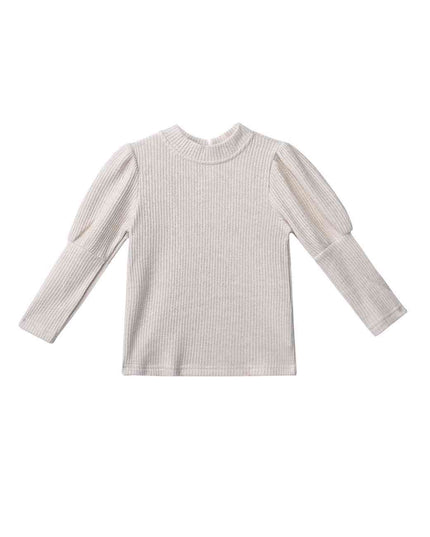 kids atelier sweet cactus Grey Lace-Layered Tunic Set