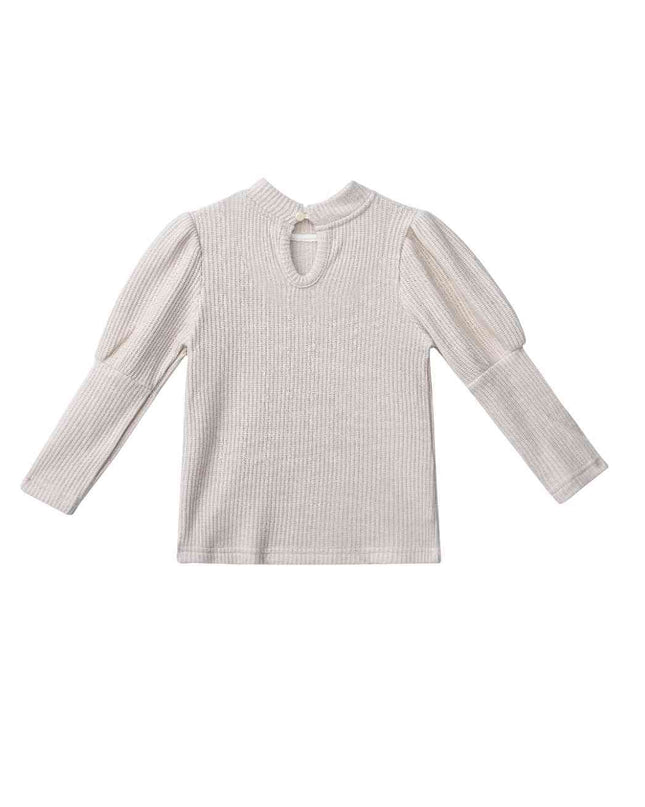 kids atelier sweet cactus Grey Lace-Layered Tunic Set