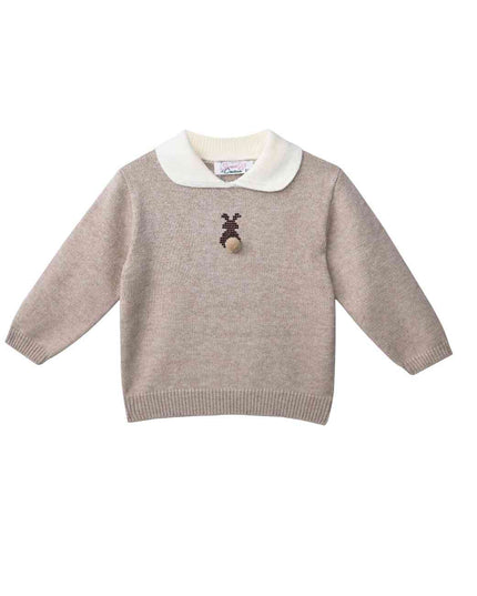 kids atelier sweet cactus Brown Cozy Knit Set