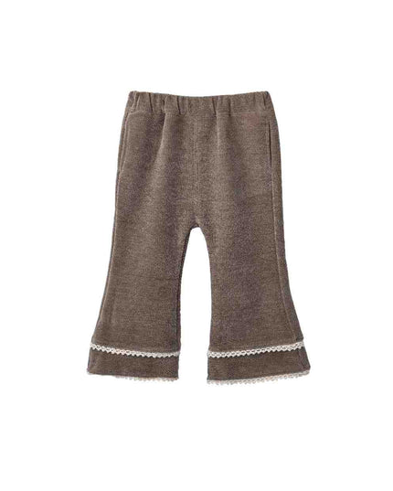 kids atelier sweet cactus Brown Cozy Knit Set