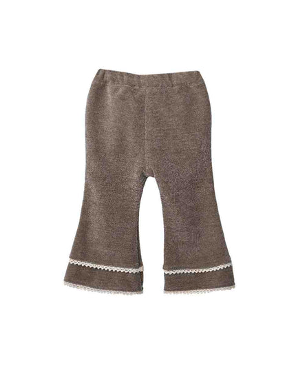 kids atelier sweet cactus Brown Cozy Knit Set