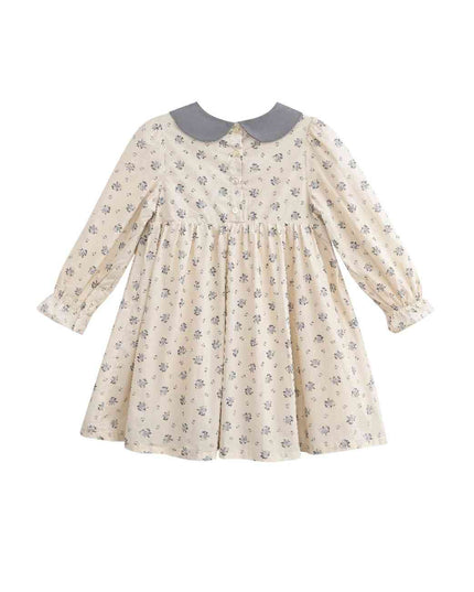 kids atelier sweet cactus Beige Bloom Dress