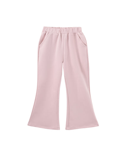 kids atelier sweet cactus Pastel Pink Ruffle-Shoulder Set