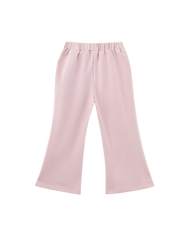 kids atelier sweet cactus Pastel Pink Ruffle-Shoulder Set