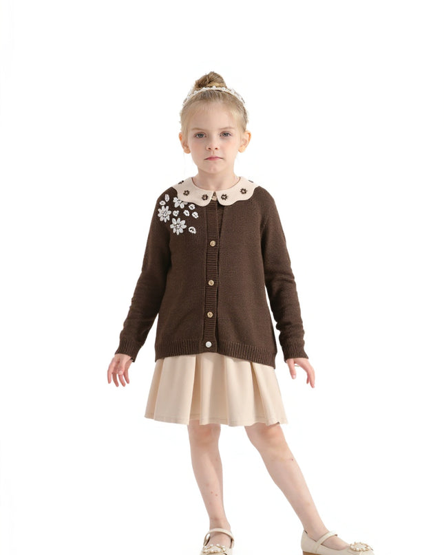 kids atelier sweet cactus Brown Floral Set