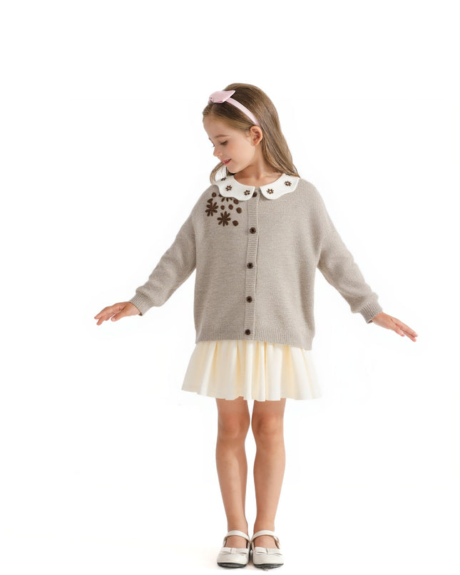 kids atelier sweet cactus Gray Floral Set