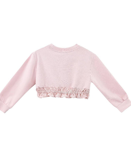 kids atelier sweet cactus Pink Ruffle Co-Ord Set