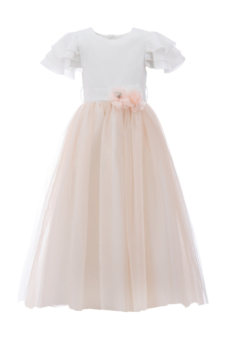 White Almeria Teacup Gown