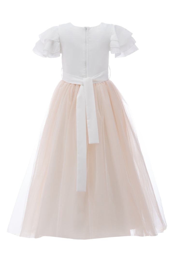 White Almeria Teacup Gown