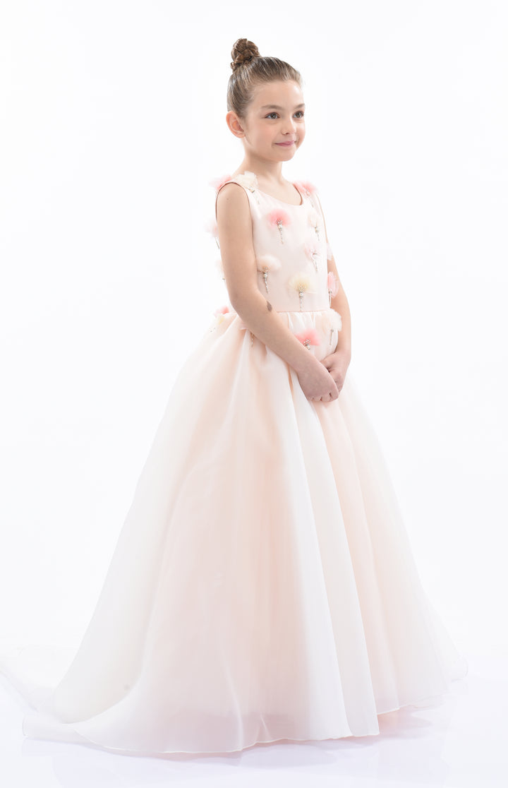 Pink Magnolia Princess Gown