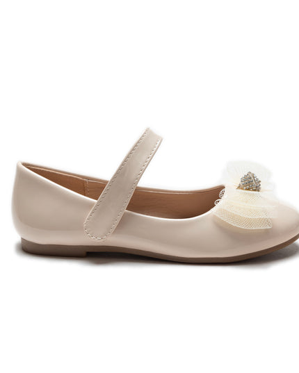 Cream Lucille Bow Flats