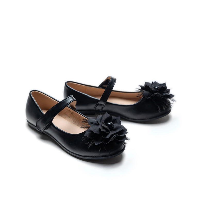 Black Dahlia Flower Flats
