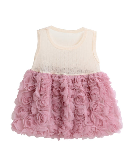 Ivory Rose Rabbit Cardigan Dress