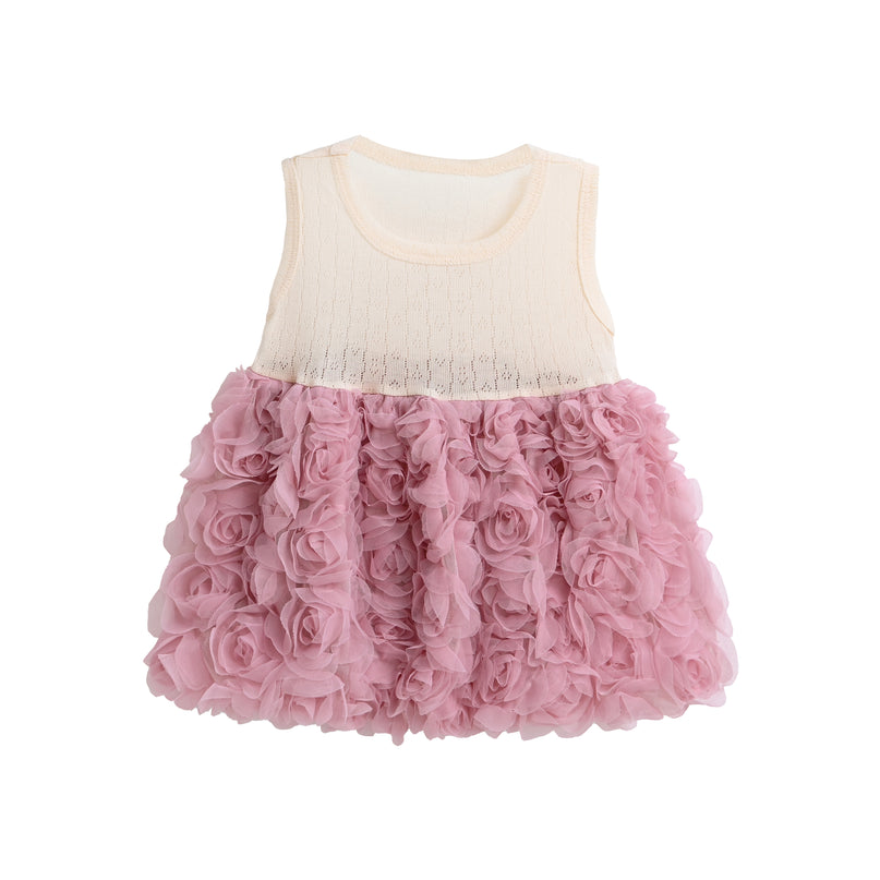 Ivory Rose Rabbit Cardigan Dress