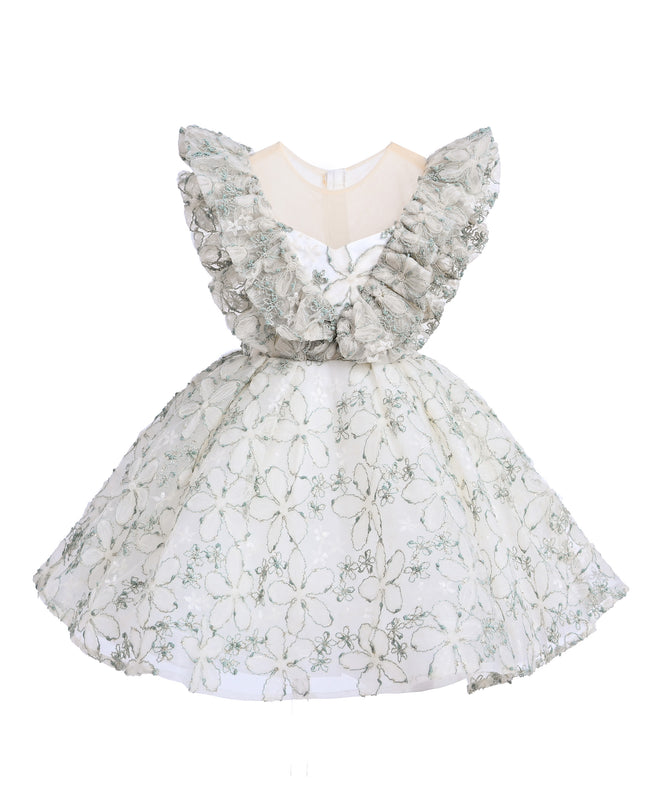 Green Floral Honeydale Dress