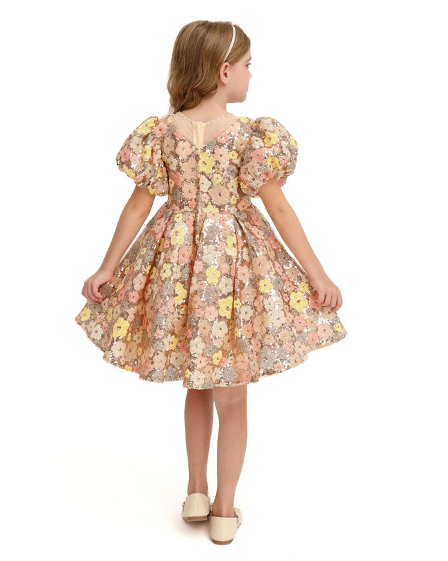 Champagne Blossom Lamore Dress
