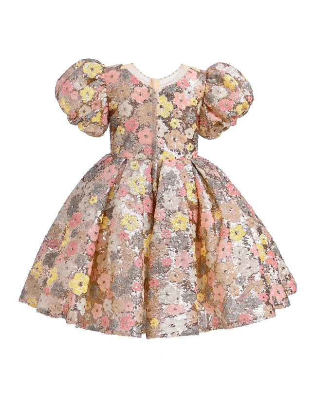 Champagne Blossom Lamore Dress