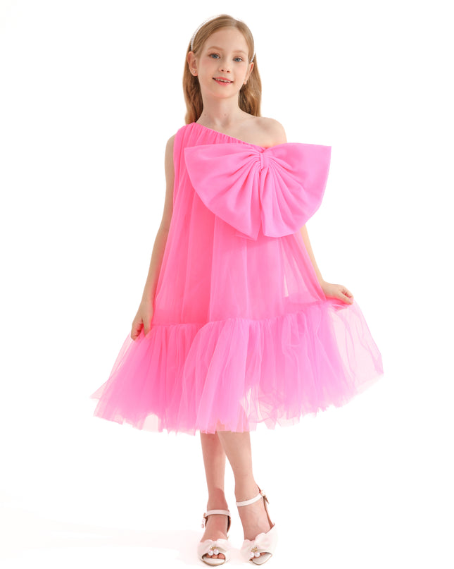 kids-atelier-tulleen-kid-girl-pink-maggi-neon-bow-tulle-dress-t-3002-neon-pink