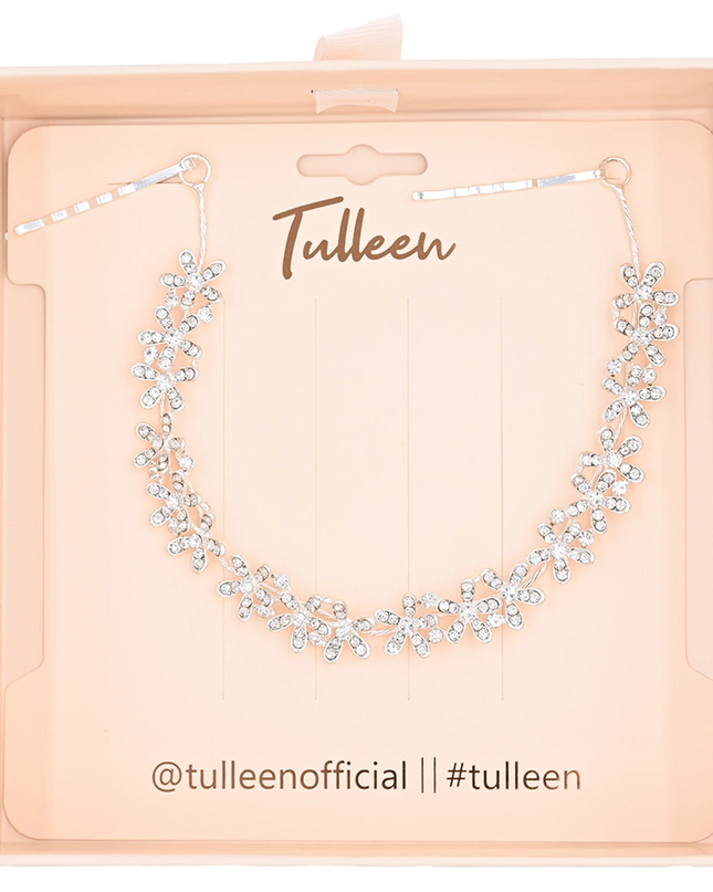 Crystal Flower Garland Hair Vine