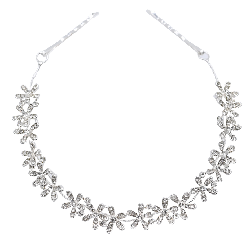 Crystal Flower Garland Hair Vine
