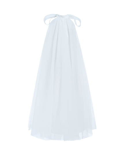 White Sleeveless Ocala Dress