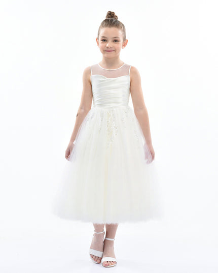White Sleeveless Vivian Dress