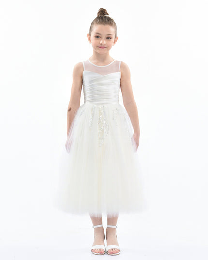 White Sleeveless Vivian Dress