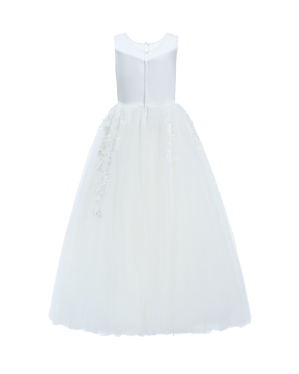 White Sleeveless Vivian Dress