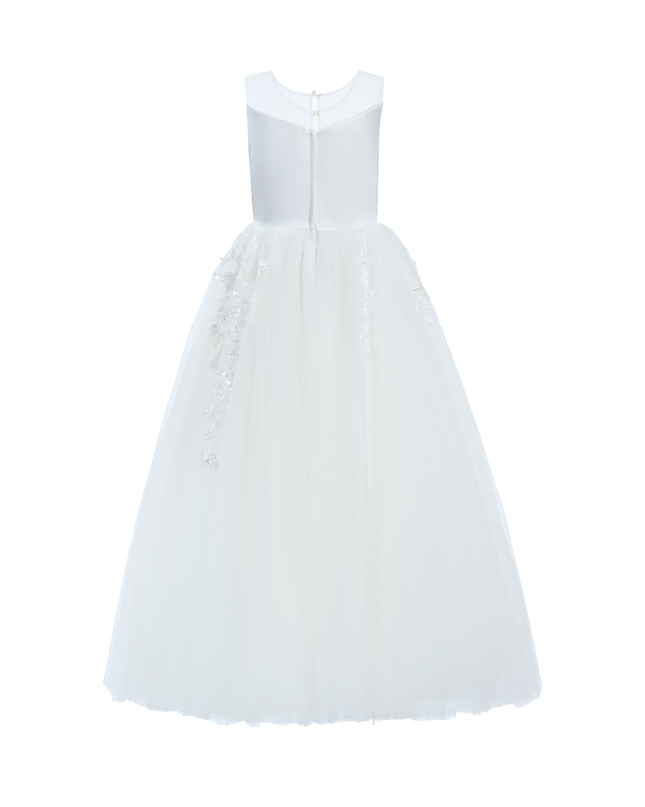 White Sleeveless Vivian Dress