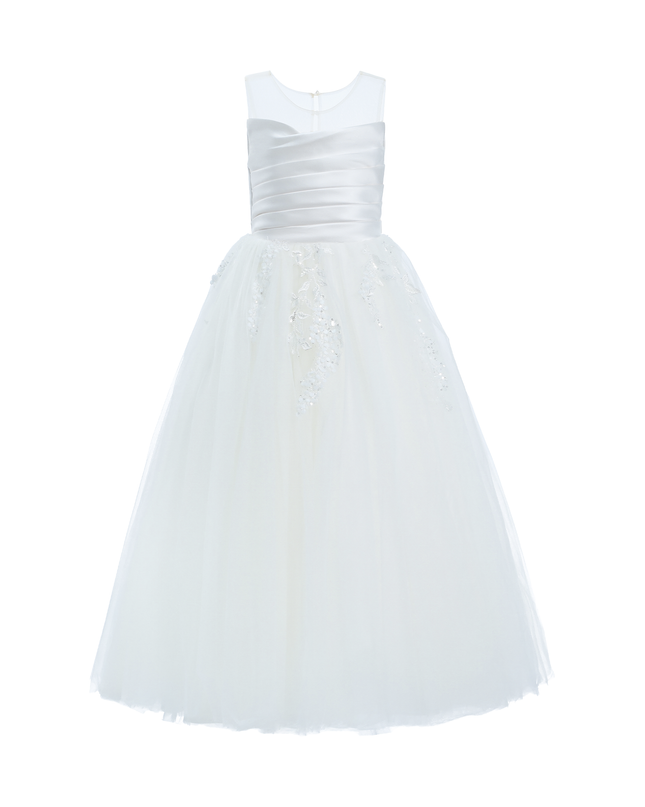 White Sleeveless Vivian Dress
