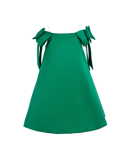 kids-atelier-tulleen-kid-girl-green-luneta-off-shoulder-bow-dress-tmc-24005-green