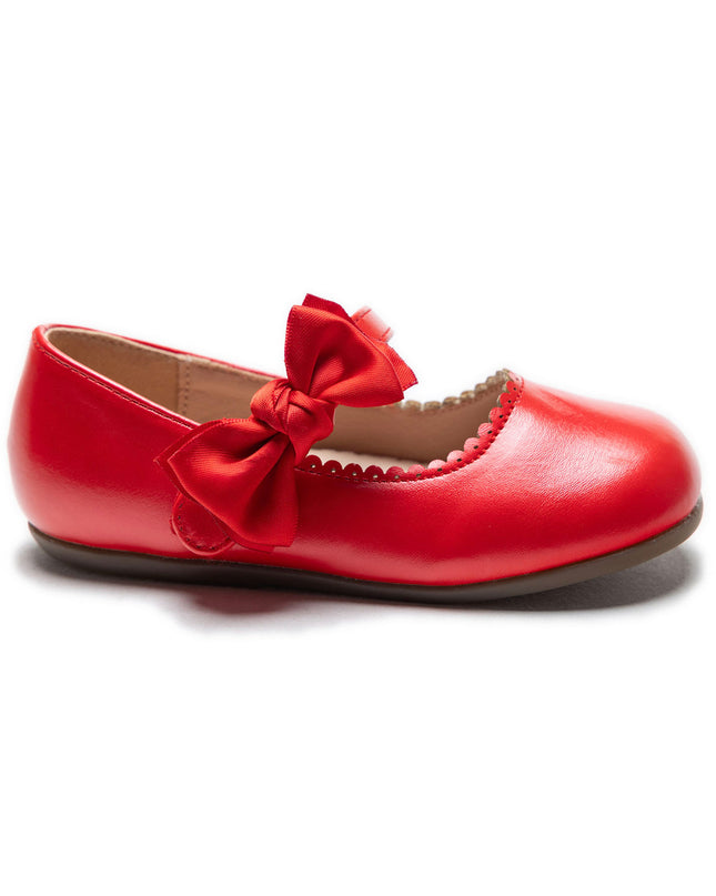 kidsatelier-Tulleen-Red-Satin-Elodie-Bow-Flats-TSM42019-Red-2