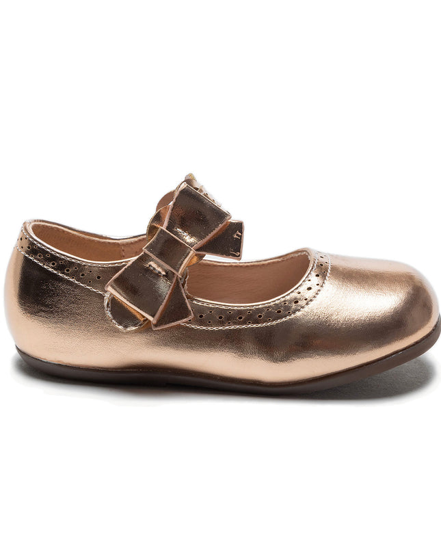 kidsatelier-Tulleen-Champagne-Ribbon Banded Flats-TSM42020-Champagne-2