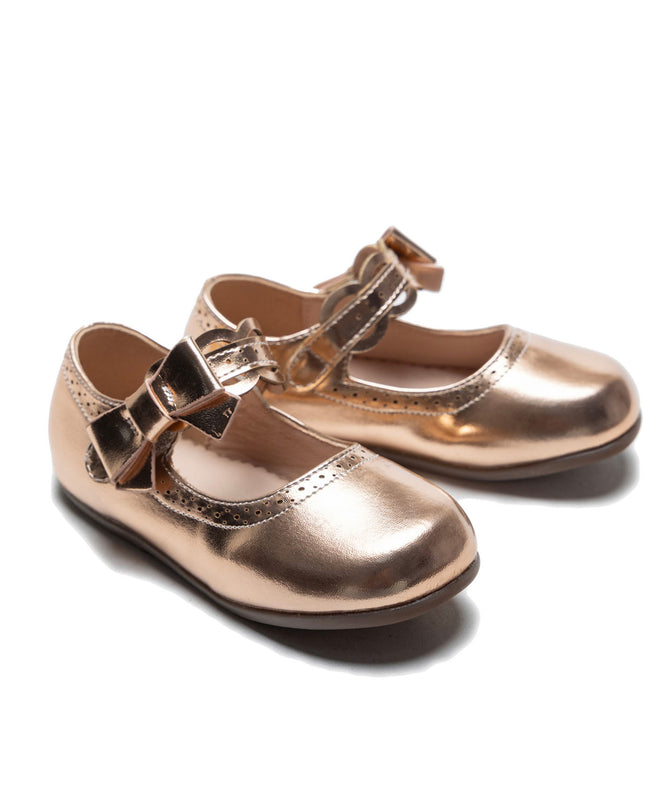 kidsatelier-Tulleen-Champagne-Ribbon Banded Flats-TSM42020-Champagne-3
