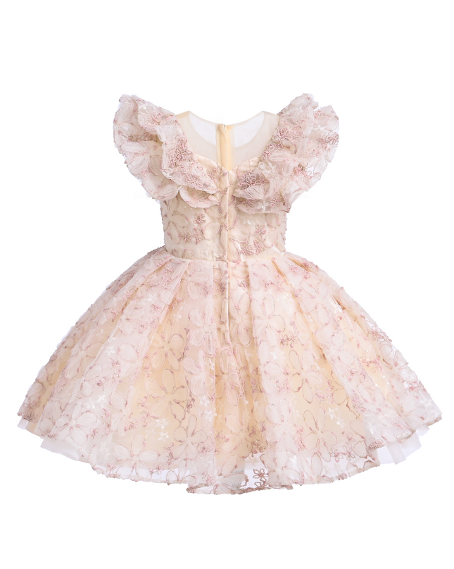 kids atelier tulleen Pink Floral Honeydale Dress