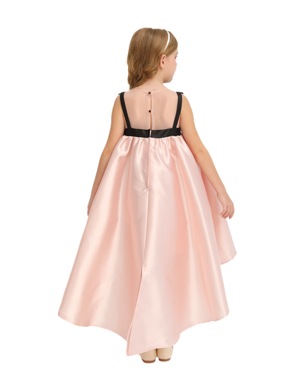 kidsatelier-tulleen-Pink-Dress-Black-Bow-Ophelia-Dress
