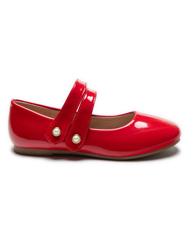 kidsatelier-tulleen-Red-Dorothea-Banded-Patent-Flats