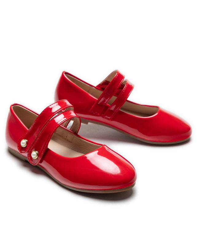 kidsatelier-tulleen-Red-Dorothea-Banded-Patent-Flats