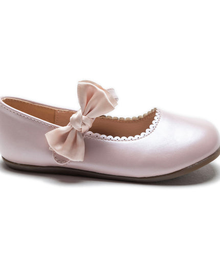 kidsatelier-Tulleen-Pink-Satin-Elodie-Bow-Flats