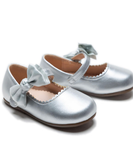 kidsatelier-Tulleen-Silver-Satin-Elodie-Bow-Flats