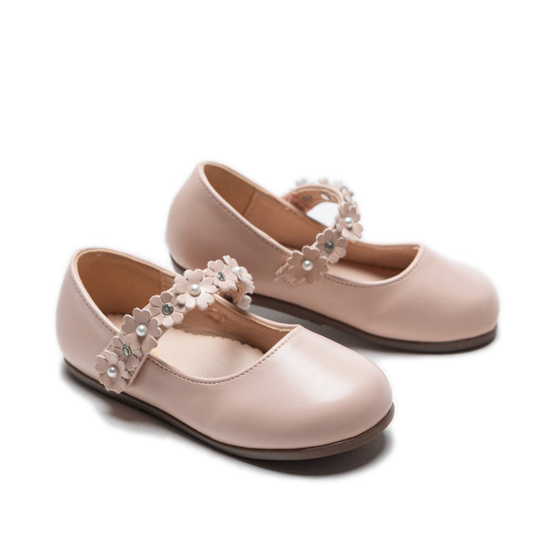 kidsatelier-tulleen-Pink-Amelia-Floral-Band-Flats