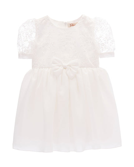 kids atelier tulleen White Liora Lace Baby Dress