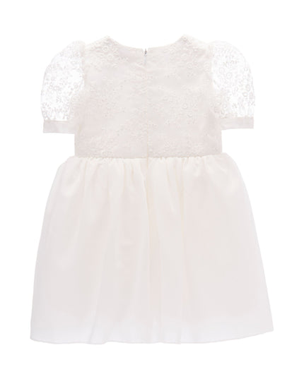 kids atelier tulleen White Liora Lace Baby Dress