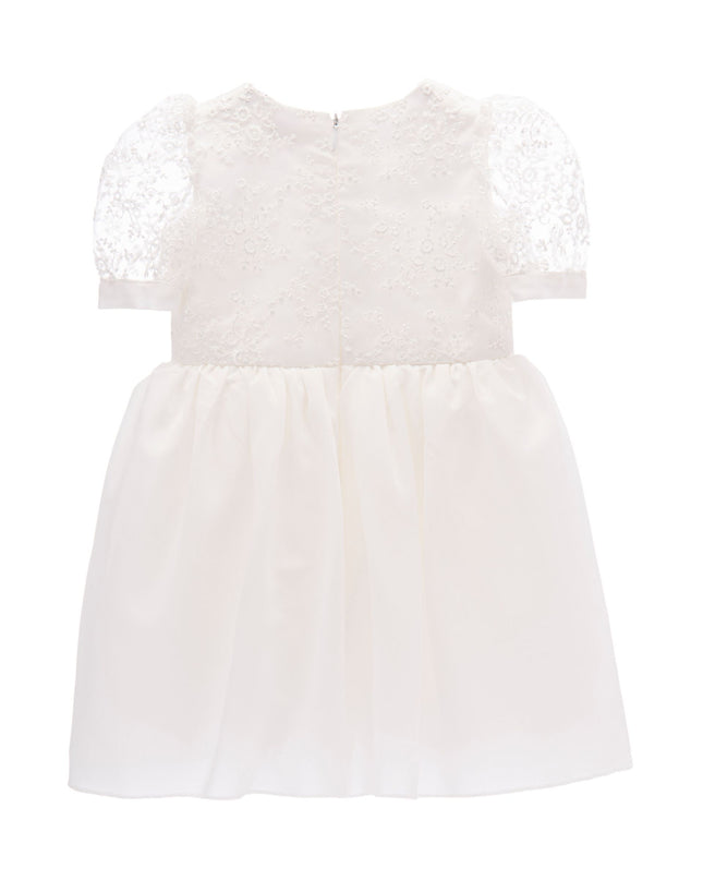 kids atelier tulleen White Liora Lace Baby Dress