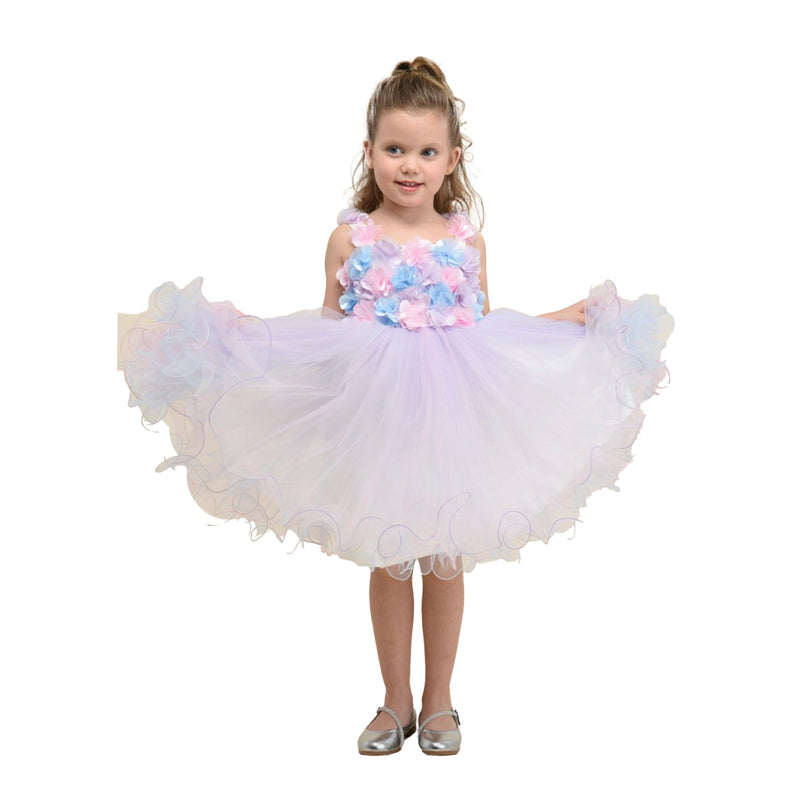 Lilac Rose Campanula Dress
