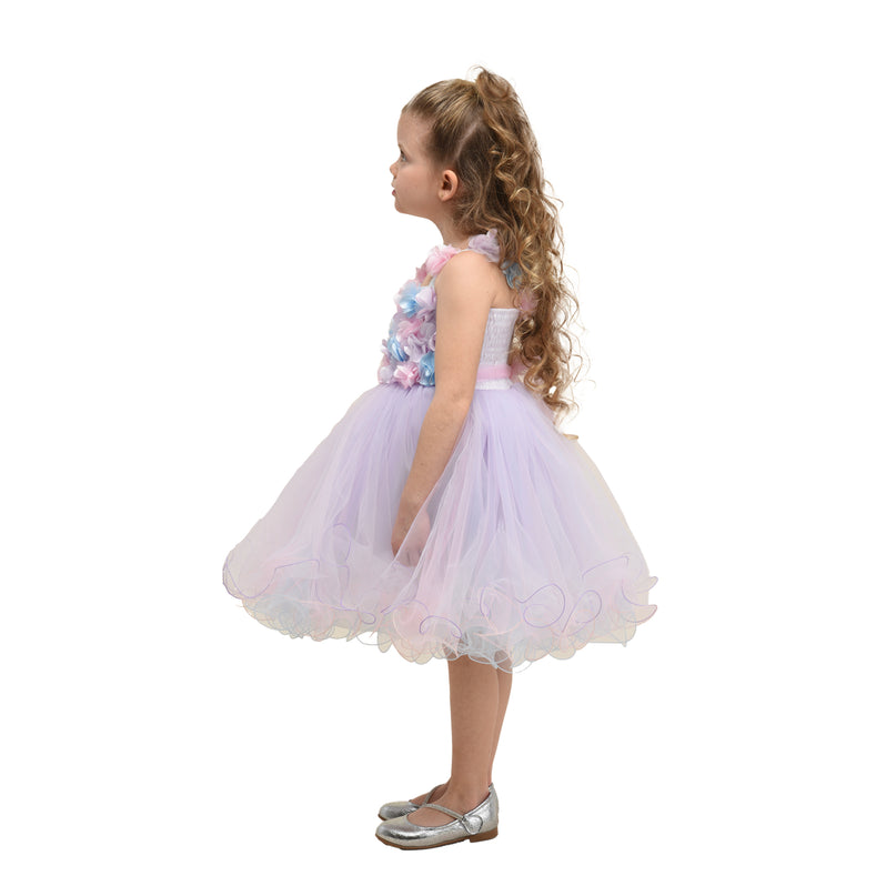 Lilac Rose Campanula Dress