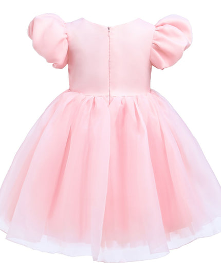 kids atelier tulleen Pink D'Amico Floral Teacup Dress