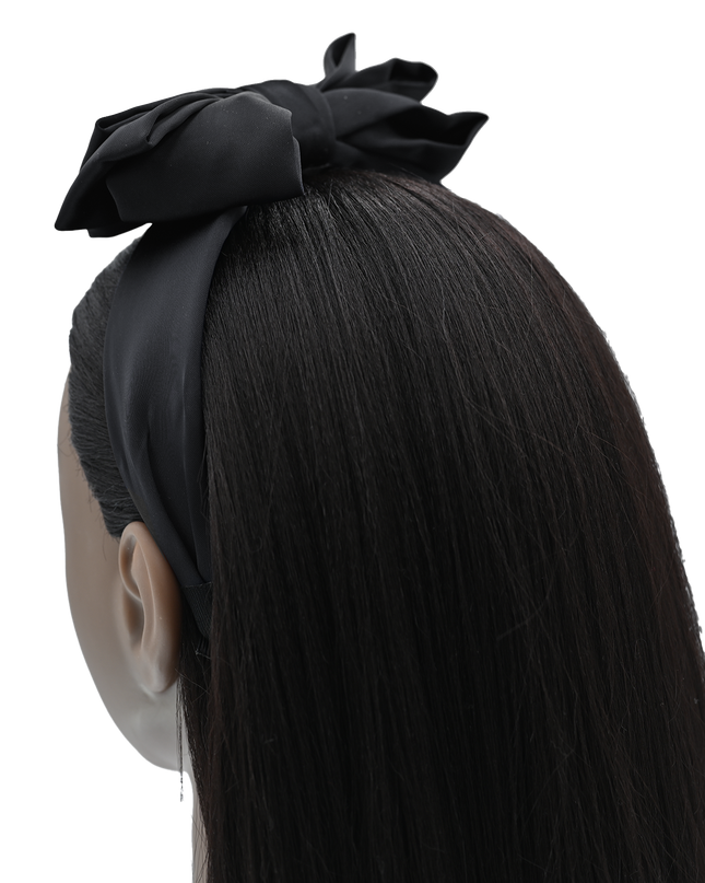 Multicolored Satin Ribbon Headband