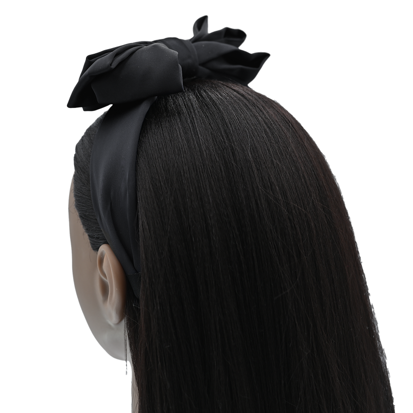 Multicolored Satin Ribbon Headband